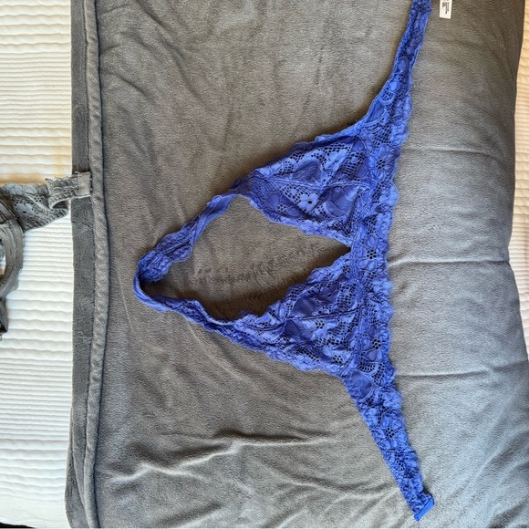 Intimately Free People- Galloon Halter Bralette XS Set - Picture 3 of 4